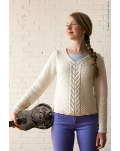 Auster Sweater - Link to Ravelry in Description (Not available for sale on our website)