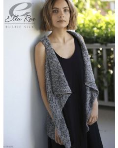 Shadowy Peak Cardigan - Free with Purchase of 3 or More Skeins of Rustic Silk (PDF File)