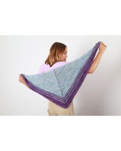 A Malabrigo Pattern - Margarita Shawl (Print Pattern) - FREE WITH MALABRIGO PURCHASES - ONE FREE ITEM PER PURCHASE PLEASE for sale at little knits