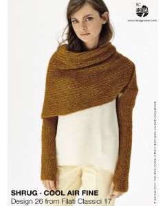 Shrug - Free with Purchase of 5 or more skeins of Cool Air Fine (PDF)