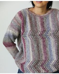 A Noro Pattern - Sideways Knit Pullover #28 (PDF File) on sale at little knits