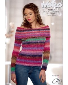 Noro Silk Garden Pattern - Sweater (PDF File)
