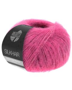 Lana Grossa SilkHair - Hot Pink (Color #172)