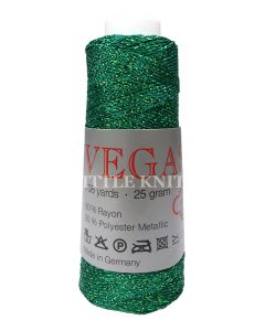 Skacel Vegas Color - Green Metallic (Color #17) - FULL BAG SALE (5 Skeins)