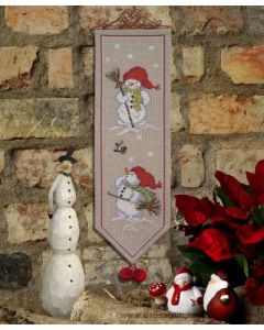 Anchor Idena Collection Cross Stitch Kit - Snowman Wall Hanging