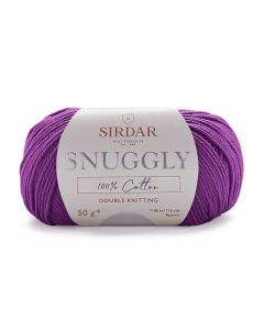 Sirdar Snuggly 100% Cotton Purple Color 756
Sirdar Snuggly 100% Cotton DK on Sale at Little Knits