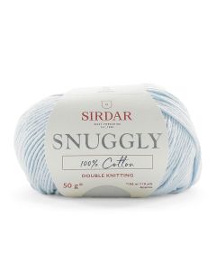Sirdar Snuggly 100% Cotton Ice Blue Color 765
Sirdar Snuggly 100% Cotton DK on Sale at Little Knits