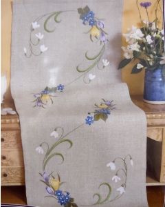 Anchor Freestyle Embroidery Kit - Spring Flowers Runner (9240000-08131)