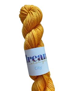 Dream in Color City - Straw into Gold (Color #076) - 4 Ounce Hanks