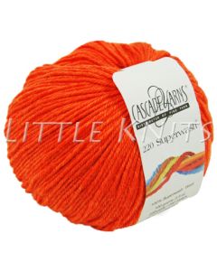 Cascade 220 Superwash - Tangerine Heather (Color #907)