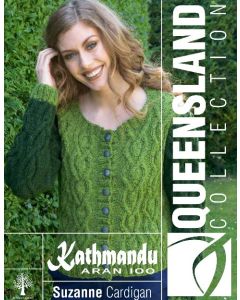 Suzanne Cardigan - A Queensland Kathmandu Aran 100 Pattern (PDF File)