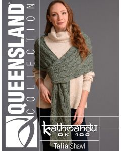 A Queensland Kathmandu DK 100 Pattern - Talia Shawl - Free with purchases of 4 skeins of DK 100 (Print Pattern)