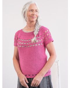 A Berroco Pima Soft Pattern - Tatin Crochet Top (PDF File)