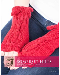 Tenzing - Somerset Hills Fingerless Mitts Pattern