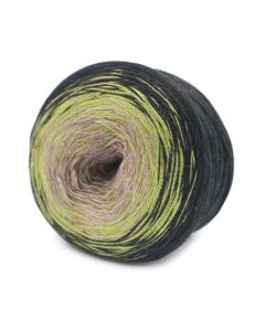 Trendsetter Yarns Transitions Tweed - Black/Olive/Taupe (Color #33) - BIG 150 GRAM CAKES