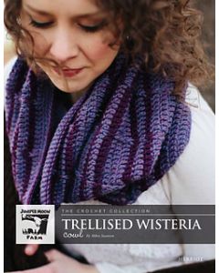 Trellised Wisteria Cowl Crochet Pattern (PDF File)