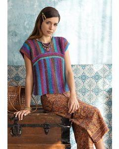 A Noro Silk Garden Lite Pattern - Two Way Top  Free with Purchases of 6 Skeins of Silk Garden (Print Pattern) 