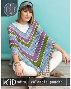 Valencia Poncho Crochet Pattern (PDF File)