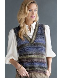 Vest by Bea Naretto - FREE With Purchases of 3 or More Hanks of Miyabi (PDF)