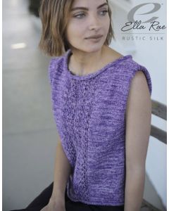 Waterfall Top - Free with Purchase of 2 or More Skeins of Rustic Silk (PDF File)