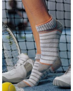 Wilamette Sneaker Socks (5940) PDF - FREE SOCK PATTERN WITH PURCHASE OF SOCK YARN (Please add to your cart if you would like a copy)