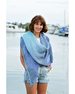 Zeynep Wrap - Print Copy - Free With Purchases of 4 Skeins of Cumulus (One free Pattern Per Person Please)