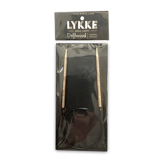 LYKKE Driftwood 32 Inch Circular Wooden Needle - US 1.5 (2.5mm)