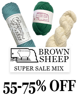 Brown Sheep Super Sale Mix at Little Knits